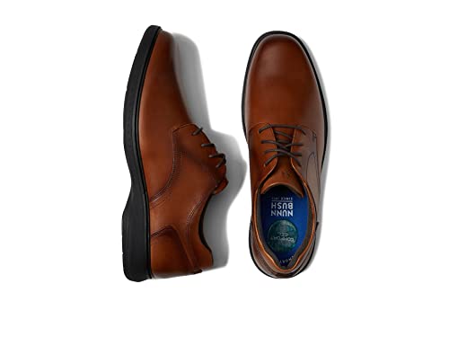 Image of Nunn Bush Men's Pro Plain Toe Oxford with Kore Slip Resistant Comfort Technology