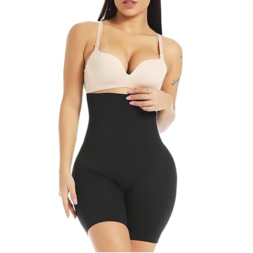 Image of KROYWEN Women Waist Shapewear with Anti Rolling Strip Tummy Control Tucker Waist Slimming Panties Shapewear Underwear Waist Shapewear