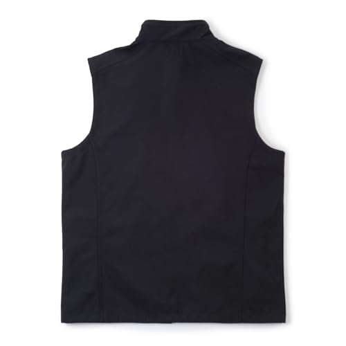 PARAMOUNT NETWORK Yellowstone Dutton Ranch Logo Core Soft Shell Vest oficialmente licenciado, Preto,
