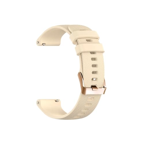 20mm�V���J�Q���x���g�ɓK������Garmin Vivoactive 3/Venu 2 plus/SQ Vivomove HR/Forerunner 245 645 55(Beige)