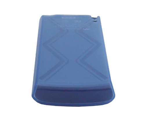 (Blue) Durable Soft Thermoplastic Polyurethane Tpu Rubberized Skin Case Cover + Fishbone Keychain For Sony E Series (Nwz-E383, Nwz-E384 And Nwz-E385) Walkman Video Mp3 Player #TOP5