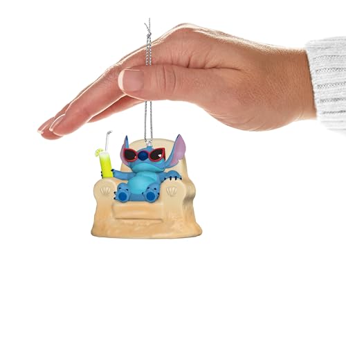 Image of Hallmark Keepsake Disney Lilo & Stitch Ornament - Sun Kissed Stitch Design