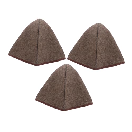 WEKAMOS 3 Pcs�r�уt�F���g�K�\�X ���荂�g�b�v�݌v�Ŕ� �� ������S�ی� �j�����p���C���p�w�A�X�p�L���b�v ���� �X�p���Ή����C�T�E�i�A�N