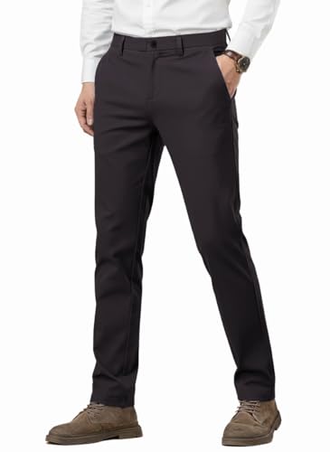 Image of TOPLOT Men's Premium Regular Fit Trousers | Lightweight Durable Fabric | Utility Pocket Design | Comfortable Waistband | Perfect for Office, Travel, Casual Outings (5279)