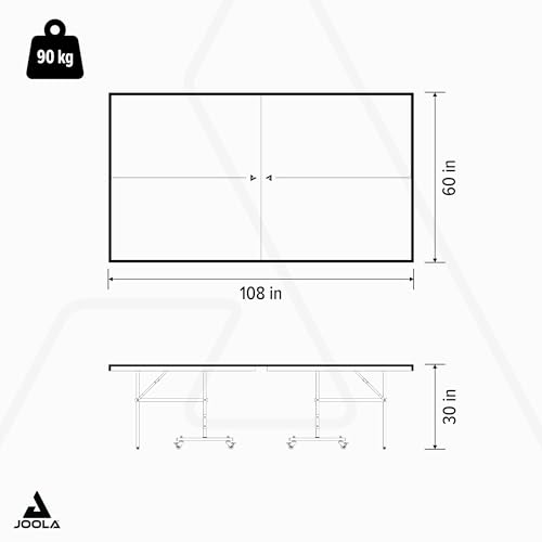 JOOLA NOVA Ping Pong Table with Waterproof Table Tennis Net Set - Quick Assembly - All Weather Aluminum Composite Surface - Tournament Quality - Indoor & Outdoor Compatible ‎Nova Plus - image 7