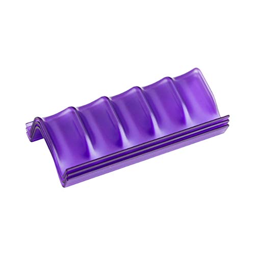 Hemoton Soporte para Botellas de Aceite Esencial de 5 Piezas Estante de Almacenamiento de Aceite Esencial Soporte para Botella de Rodillo de 5 Ranuras para Organizar La Visualización de Aceites
