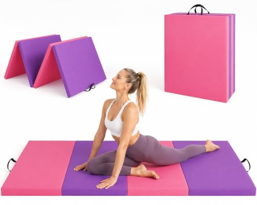 Tapis de Gymnastique Pliable 4/5 Plis Aptliton