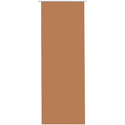 Bestlivings Flächenvorhang Blickdicht 60x245cm, Schiebegardine als Raumteiler (Hellbraun) mit Klettband Befestigung, Gardine Vorhang zum schieben Bestlivings Flächenvorhang Blickdicht 60x245cm, Schiebegardine als Raumteiler (Hellbraun) mit Klettband Befestigung, Gardine Vorhang zum schieben