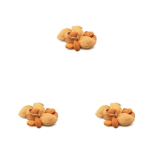 Image of Nutwiz Kagazi Badam 1000 Grams (250 Grams X 4) - Thin Shell Almonds | Light Shell Almonds Packed with Protein, Fiber, and Vitamins | Badam with Soft Shell - Easy to Crack, Supports Brain Health and Boosts Energy - Great Nut Snack Option for Office, School, or Fitness Enthusiasts