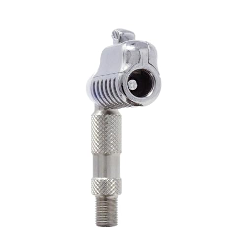 Image of Prestacycle Pro Schrader Head - Auto-Lock Valve Connector for Bike & Car Tires, High Flow Schrader Valve Adapter, Durable Pump Accessory