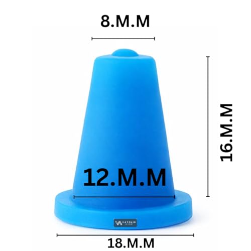 Image of Air Cooler Drain Plug Rubber Cap (20 mm) and (10mm) | Universal Fit | Replacement Water Tank Plug for Air Coolers (Blue)