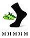 Produktbild Basic Treasure 5 Paar Bambus Socken Herren, Schwarz, Premium Bambus Business Strümpfe, Anti schweiß Socken, Antibakterielle Socken, Socken gegen Schweißfüße