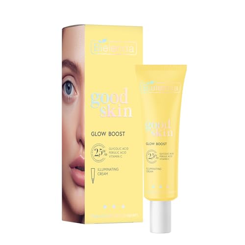Bielenda Good Skin Glow Boost Aufhellende Creme Glykolsäure, Vitamin C, Ferulasäure, 50 ml