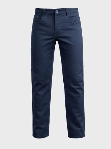 Image of The Indian Garage Co Men Mid-Rise Stretchable Regular Fit Chinos