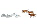 Lionel Polar Express Wolves and Rabbits Animal Pack