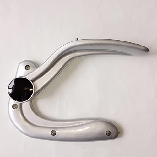 Amleso 2Pcs Universal Office Chair Armrest Accessory Chair Armrest Easy To Install Handrail Furniture Accessories Convenient For Most Gaming Chairs, Argent #TOP4