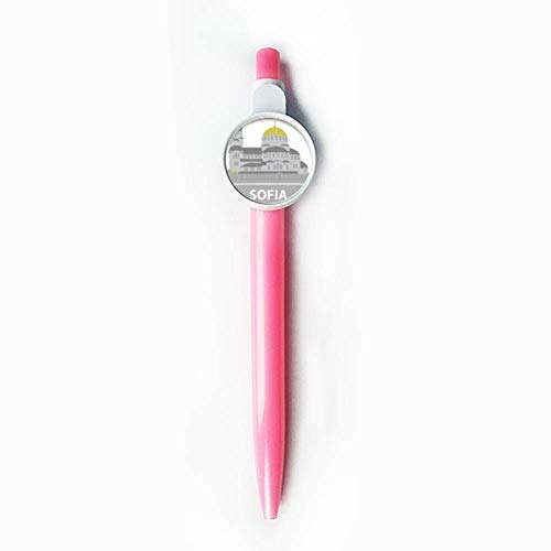 Stylo à bille Sofia Bulgaria bleu un cadeau souvenir original et utile