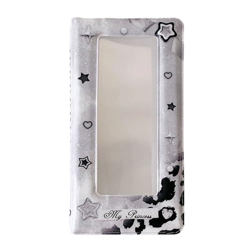 Snorvixre Piccolo libro porta carte fotografiche per famose carte coreane, cartella album, piccolo album fotografico