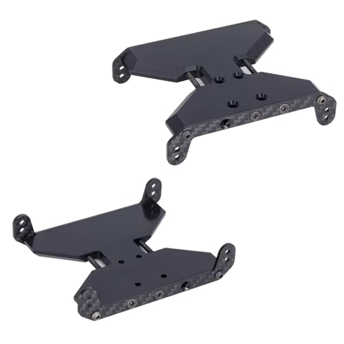 Pièces mise à niveau Axial SCX10 Capra plaque carbone crawler RC