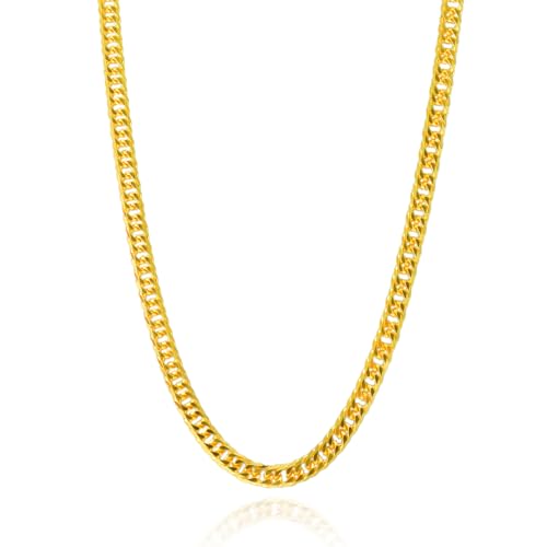 [APRE] 純金 喜平 ネックレス 24金 W6面 60cm 50g 造幣局検定マーク K24 ダブルストッパー キヘイ ダブル6面 6面ダブルのサムネイル