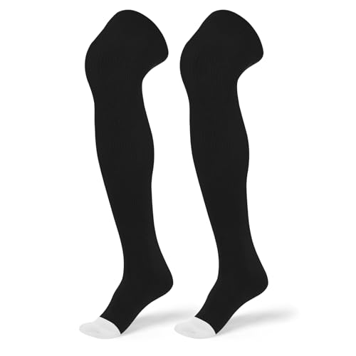 High Baseball Football Socks Multiple Sizes Over the Knee Baseball Socks Extra Long Soccer Sock for Boys Men