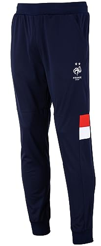 FFF Pantalon Training fit Fan Collection Officielle Equipe de France de Football - Homme Taille L