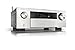 Produktbild Denon AVC-X4700H 9.2-Kanal AV-Verstärker, HiFi Verstärker, Alexa kompatibel, 8 HDMI Eingänge und 3 Ausgänge, 8K-Video, WLAN, Musikstreaming, Dolby Atmos, Auro-3D, AirPlay 2, HEOS Multiroom, Silber