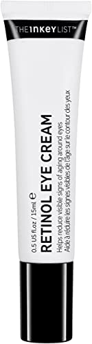 Retinol Eye Cream de The INKEY List para reducir las arrugas y las líneas de expresión, 15 ml