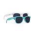 10 Piece Set of Bride Tribe and Bride Sunglasses, Perfect for Bachelorette Parties, Weddings, and Showers! (Turquoise)