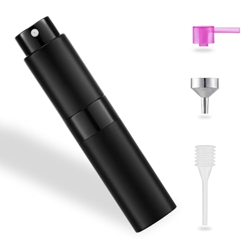 FRAVAST® Atomizador Perfume Recargable 8ml + 3 Accesorios de...