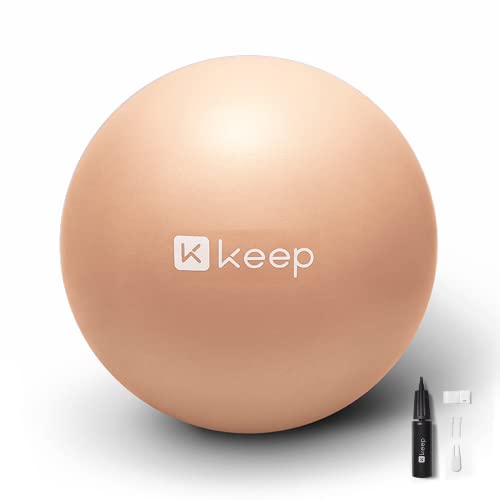 Keep Exercise Ball - Balance Yoga Balls For Working Out ,Excersize Birthing Ball For Pregnancy - Fitness Ball For Core Strength And Physical Therapy, With Inflator Pump,65Cm,Orange #TOP23