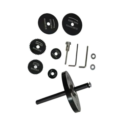 Inside Pipe Cutter 6Pcs Sawer Tooth Cutter with 4Inch Scale 1/4 Hexagonal Shank Cutter Tool Set for PVC Board Internal Pipe Cutter