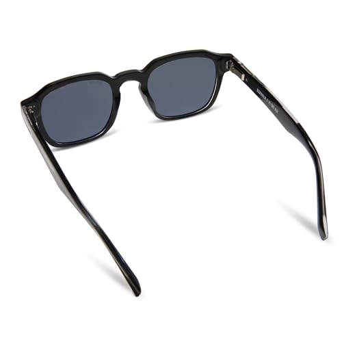 Image of KIAURA Lautner Premium UV400 Polarized Sunglasses, XL & Original Sizes, Shape Memory Acetate Frames, Scratch-Resistant Lenses