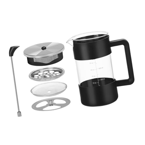Folpus Kaffeemaschine, Teekanne, Glaszubehör, tragbares Geschenk, Kaffeepresse-Teemaschine für Bar, Camping, Café, Geschäft, Zuhause Folpus Kaffeemaschine, Teekanne, Glaszubehör, tragbares Geschenk, Kaffeepresse-Teemaschine für Bar, Camping, Café, Geschäft, Zuhause