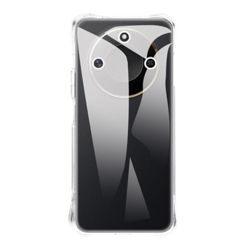 Shantime Funda Suave Compatible con Huawei Honor X60 5G, Carcasa Delgada Antigolpes, Antirrayas y Flexible, Agarre Cómodo(Claro)