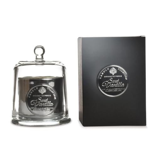 Bougie cloche sweet vanilla - Bougie parfumée artisanale à la vanille douce