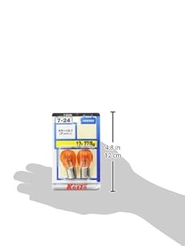 Amazon | KOITO [小糸製作所] カラーバルブ 12V 27/8W アンバー