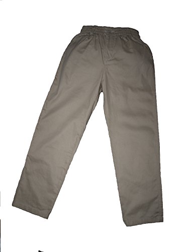 khaki full elastic pant, 38x30