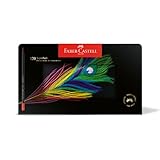 EcoLápis de Cor Faber-Castell SuperSoft, 120 Cores + Estojo de Lata - 1207120SOFT