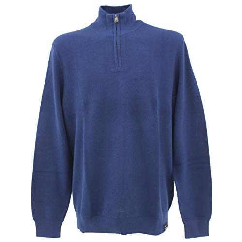 Preisvergleich Produktbild LERROS, , Herren Herren Troyer Pullover Pulli Perlstrick Blue L