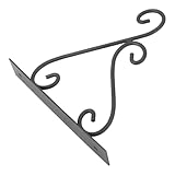 Gancho para exteriores: con un diseño minimalista que complementará cualquier jardín temático, patio, jardín, ganchos para colgar