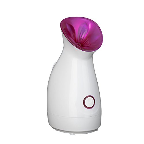 Nano Ionic Facial Steamer, Hot Mist Moisturizing Cleansing Pores Face Steamer Sprayer Home Sauna SPA System Skin Care Facial Atomizer Facial Hydration System Nano Sprayer, Waterless Auto Shut-off