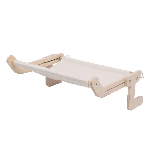 Generic CAT SWILL Windows Poleiro, Estrutura Robusta de Gato de Gato Madeira Estável para Armário (C