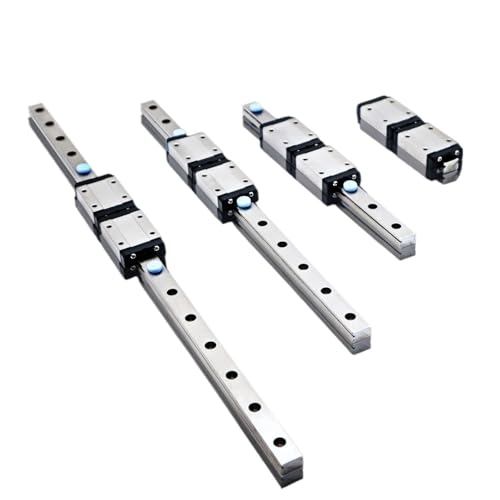 Rail miniature MGN12C de 500mm avec 2 blocs linéaires pour guidage précis