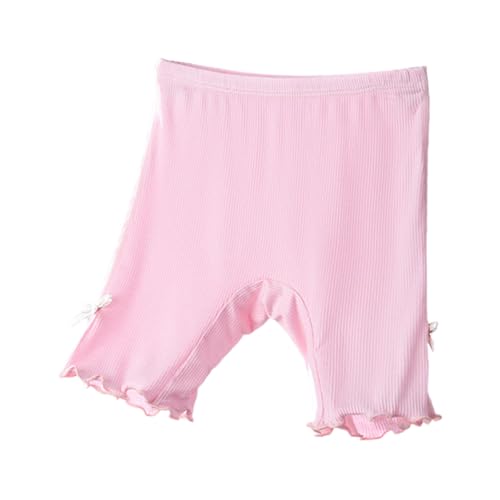 Girls Comfy Modal Shorts Cute Trim Casual Kids Elastic Waist Loose Toddler Summer Shorts for 3-8 Years