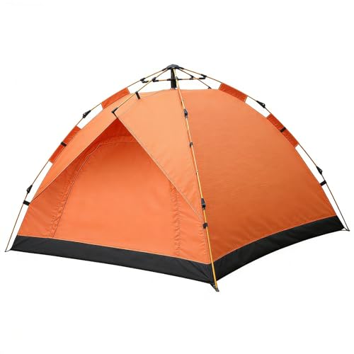 Carpa automática rápida para 3-4 personas, impermeable y portátil miniatura 1