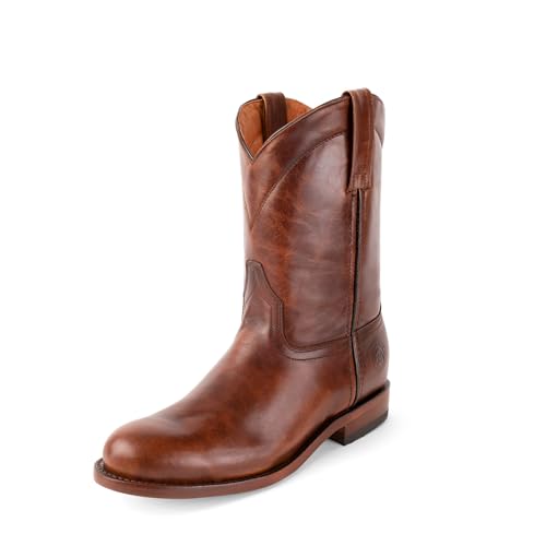 Image of 7L SIETE LEGUAS Leather Mens Roper Boot with Leather Sole Style 1000