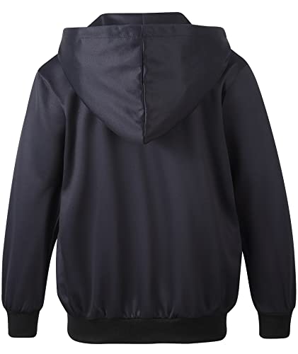 V VALANCH Kids Full Zip Hoodie Jackets Boys Pullover Coat Hooded Sweatshirts for Boys Girls 6-15 Years2