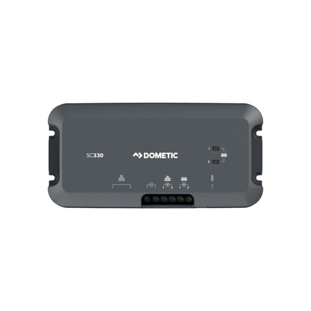 BÜTTNER DOMETIC SC330 MPPT Solarregler, 12V, 330W, 20A, Bluetooth, schwarz