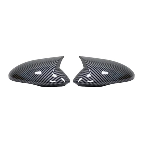 Coque rétroviseur autocollante carbone Stelvio look sportif épuré